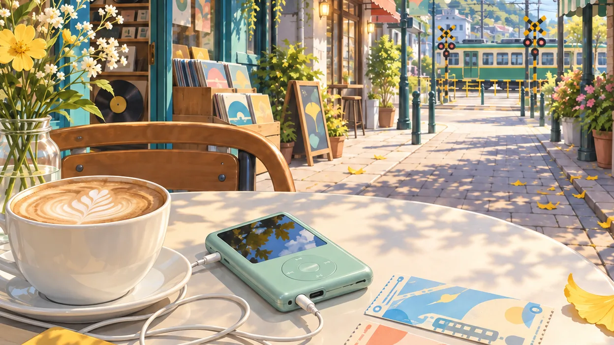 新曲「二駅先の日曜日」を公開しましたの画像