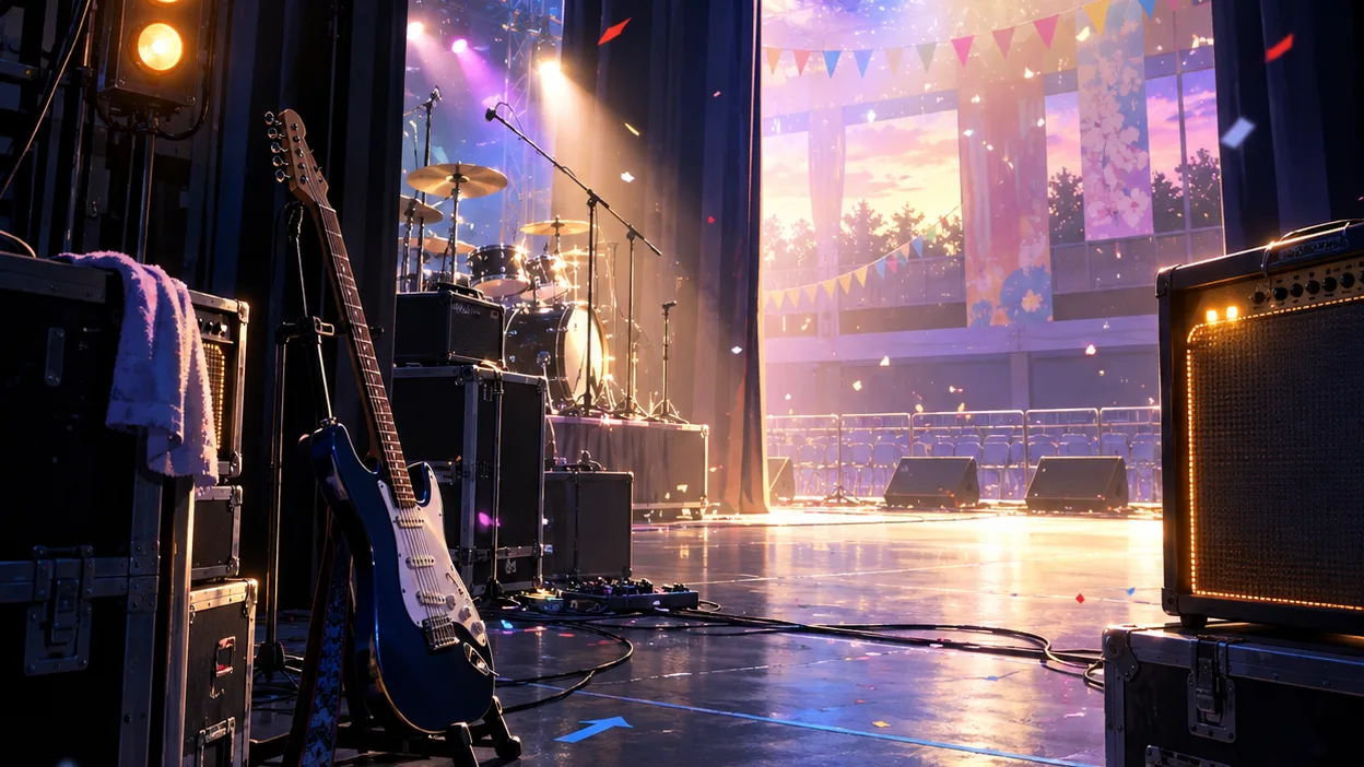 新曲「ステージ袖、五秒前」を公開しましたの画像