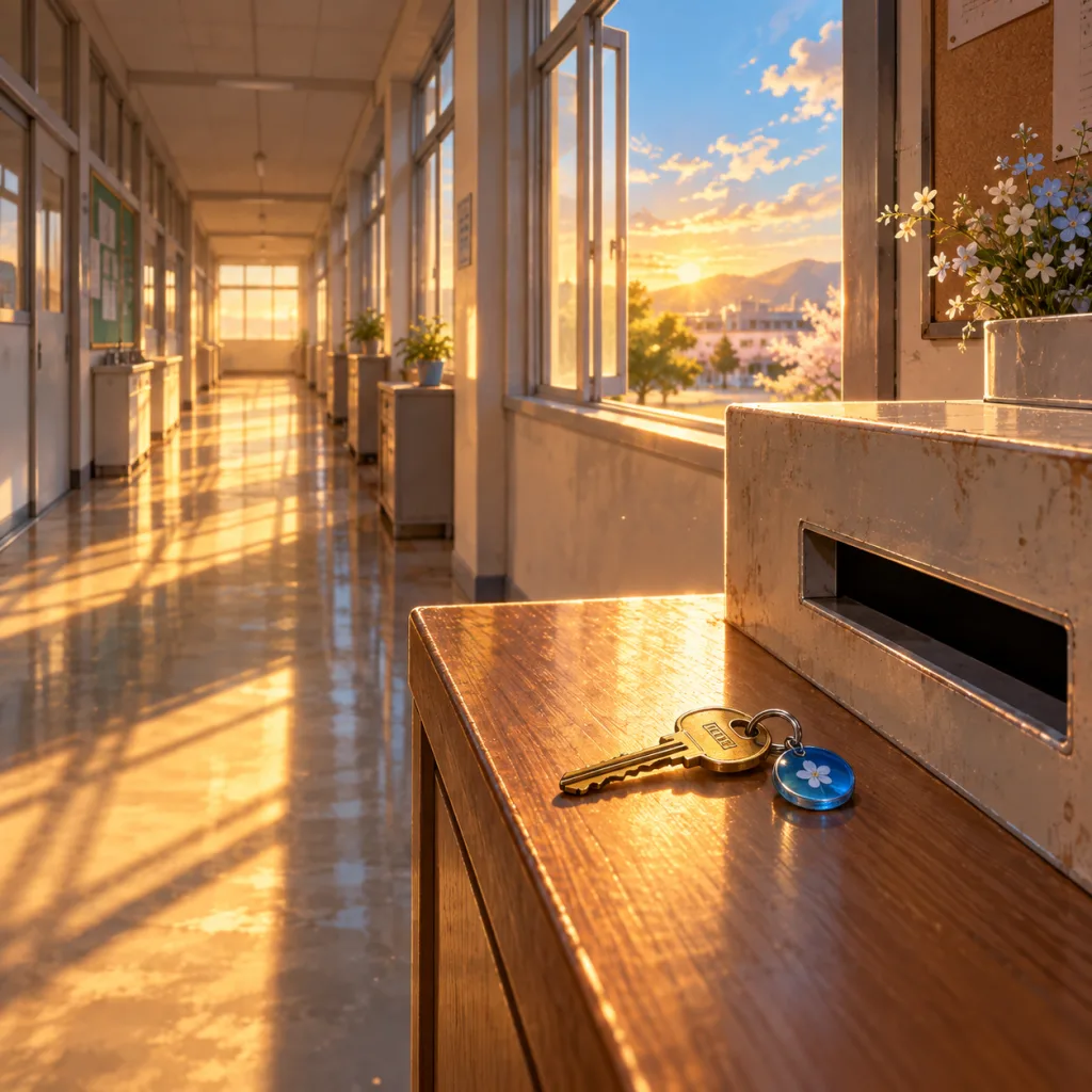 鍵を返す金曜日の画像